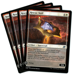 x4 Rescue Skiff - 0032 - Edge of Eternities - MTG - NM Ships Now - Image 1