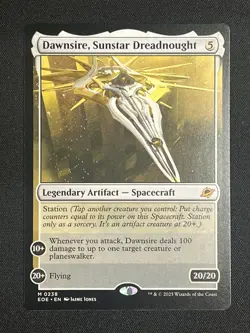 MTG Dawnsire, Sunstar Dreadnought (0238) *Non-Foil* Edge Of Eternities NM/MT - Image 1