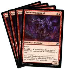 x4 Remnant Elemental - 0155 - Edge of Eternities - MTG - NM Ships Now - Image 1