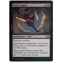 x4 Inner Demon J22 MTG Playset M/NM Uncommon Black Enchantment Aura TCG CCG - Image 1