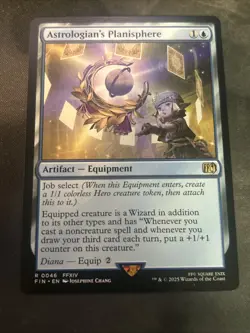 ASTROLOGIAN'S PLANISPHERE mtg NM-M Final Fantasy 1 Rare - Image 1