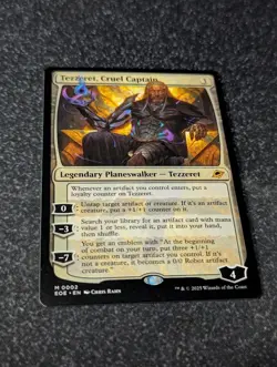 MTG EOE Tezzeret, Cruel Captain Edge of Eternities Regular - Image 1