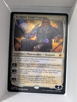 MTG EOE Tezzeret, Cruel Captain Edge of Eternities Regular - Image 2