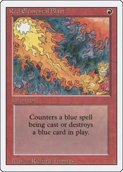 LP MTG RED ELEMENTAL BLAST REVISED - Image 1
