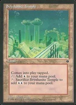 Svyelunite Temple - Light Play MTG Fallen Empires - Image 1