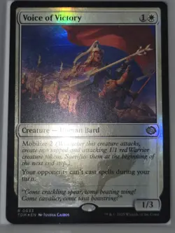 MTG Voice of Victory Tarkir: Dragonstorm 033 Regular Rare - Image 2