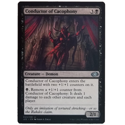 x4 Conductor of Cacophony J22 MTG Playset M/NM Uncommon Black Creature Demon TCG - Image 1