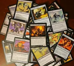 Custom EDH Commander Deck MtG Magic Gathering King Macar Gold-Cursed Artifacts - Image 1