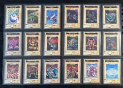 Yu-Gi-Oh Card Bandai Carddass Complete Set 1 - 118 Japanese Yugioh 1998 - Image 4