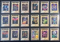 Yu-Gi-Oh Card Bandai Carddass Complete Set 1 - 118 Japanese Yugioh 1998 - Image 5