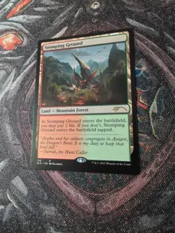 MTG Secret Lair #126 Stomping Ground (Mountain/Forest) NM - Image 2