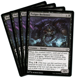 x4 Perigee Beckoner - 0112 - Edge of Eternities - MTG - NM Ships Now - Image 1