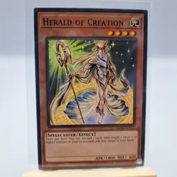Yugioh TCG Single Card Hearld Of Creation #015 Spellcaster Effect - Image 1