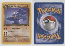 Dark Machamp 1st Ed. Pokemon Team Rocket #27 2000 15fy - Image 3