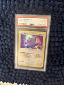 pokemon 2022 DITTO-HOLO Pokemon Go 53/78 Psa 8 🔥🔥🔥 - Image 1