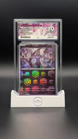 Pokemon Mewtwo Master Ball 150/165 - Japanese 151 - Ace Label Gem Mint 10 (ACE) - Image 2