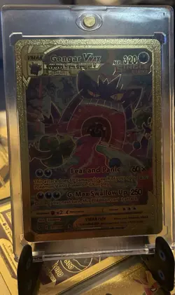 Pokemon🔥GENGAR VMAX 271/264🔥GOLD FOIL🔥Fusion Strike🔥Gift/Collectible🔥 - Image 1