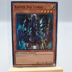 Yugioh TCG Single Card Kaiser Sea Horse #016 Sea Serpent Effect - Image 1