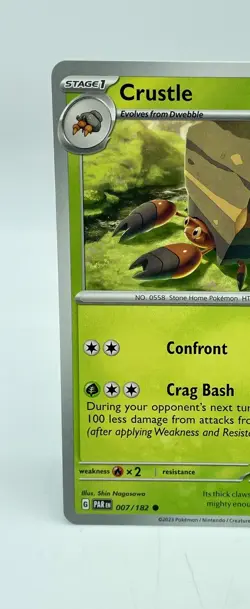 Crustle 007/182 Scarlet & Violet Paradox Rift Non Holo Pokemon TCG Mint Unplayed - Image 2