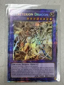 Yugioh! 1x Secreterion Dragon DUAD-EN037 Starlight Rare 1st Ed NM - Image 2