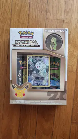 2016 Pokemon Meloetta Mythical Collection Sealed Generations Pin Box - Image 1