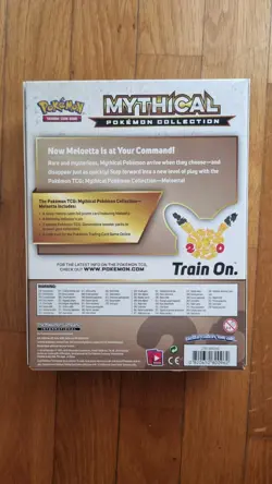 2016 Pokemon Meloetta Mythical Collection Sealed Generations Pin Box - Image 2