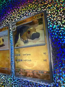 Pokemon TCG Prismatic Evolutions Master Ball Pattern 052/131 Hippopotas - Image 4