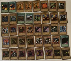 Yugioh TCG Lot Of 40 Cards 2002 Legend Of The Blue Eyes White Dragon 1st ED - Image 1