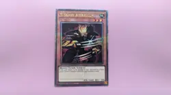 Yugioh X-Saber Airbellum RA03-EN221 1st edition Quarter Century Secret Rare - Image 1
