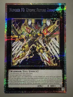 YUGIOH NUMBER F0: UTOPIC FUTURE ZEXAL ASIA ENGLISH EDITION DUAD-AE042 PSER - Image 1