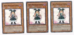CRV-EN031 x3 Ebon Magician Curran Common NM Yugioh - Image 1