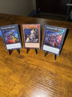 Yugioh Car Lot RA03 Quarter Century Secret Rare Spyral Master Plan & Rare Ty-pho - Image 3