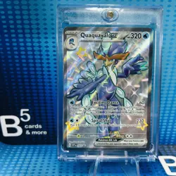 Quaquaval ex SVP 084 Scarlet & Violet Black Star Promo NM Pokemon Card - Image 1