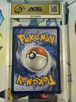Ashs's Pikachu TCG 2017 Promo Card Pokemon 'I Choose You' SM114 AGS 10 - Image 2