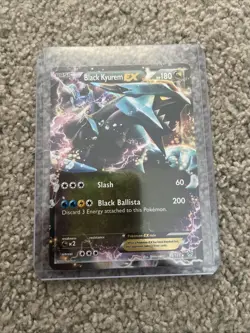 Pokemon TCG Black Kyurem EX Holo Ultra Rare Card 95/135 Plasma Storm - Image 1