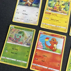 Pokemon TCG Pokemon Pikachu Eevee Squirtle Ivysaur Bulbasaur Card bundle 6 cards - Image 5