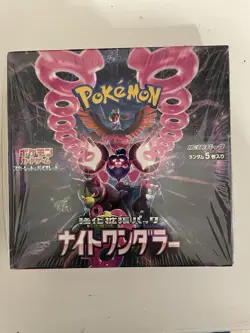 Sealed Night Wanderer Booster Box sv6a - Japanese Pokemon Card - Image 1