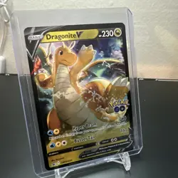 Dragonite V SWSH235 SWSH: Promo Card Holo M/NM (Pokemon GO) - Image 1
