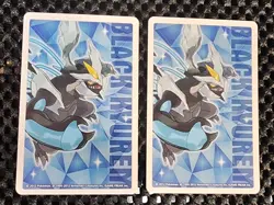 2012 Japanese Pokemon Poker Weavile SNEASEL Black Kyurem B&W Deck 2 Playing Card - Image 2
