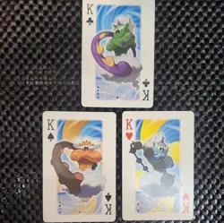 lot of 3 Tornadus, Thundurus, Landorus Poker Playing Card Set NM Pokemon Black - Image 1
