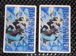 Lopunny and Buneary Pokemon Japanese Black Kyurem Poker Playing Card 2012 NM - Image 2