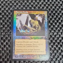 CARRION FEEDER Magic Gathering MTG Creature ZOMBIE Foil 59/143 Trading Card 2003 - Image 1