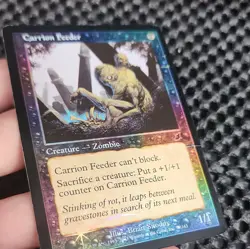 CARRION FEEDER Magic Gathering MTG Creature ZOMBIE Foil 59/143 Trading Card 2003 - Image 2