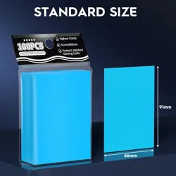 500Ct Trading Card Sleeves Perfect Fit MTG Card Sleeves Sports Card Protector fo - Image 3