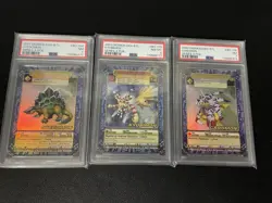 Digimon Card Lot Of 3 For Bule Card Show - Image 1