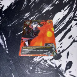 Naruto CCG TCG PR-058 Itachi Uchiha Foil Promo Card NM - Image 1