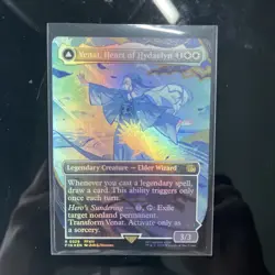 MTG Venat Heart Of Hydaelyn Foil Borderless Final Fantasy #0329 MTG - Image 1