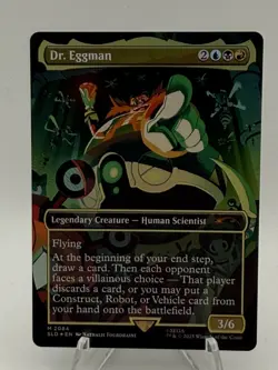 Dr. Eggman 2084 Secret Lair Drop SLD MTG Magic Rainbow Foil - Image 1