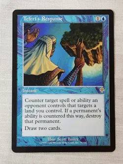 NM Teferi's Response Invasion Mtg Magic the Gathering - Image 1