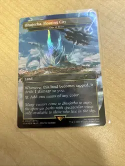 Bhujerba, Floating City (City of Brass) Final Fantasy MTG WPN Promo - Image 1